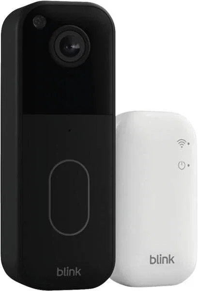 Blink B0DJDSZX75 Kit de Timbre Video con Cámara Incorporada - Inalámbrico, Funciona con Batería, Compatible con Alexa - Color Negro y Blanco
