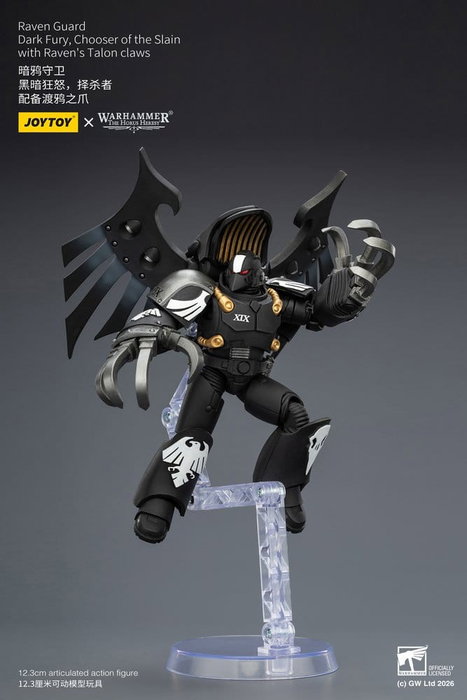 Joy Toy Warhammer 40,000 Raven Guard Dark Fury, Chooser of the Slain 12 cm