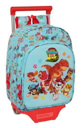 Safta Mochila con Carro Paw Patrol Dino Rescue Mod. 185