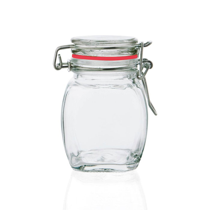 Tarro Hermético Mini Vidrio Select Quid 10 cL Tarro Hermético Mini Vidrio Select Quid 10 cL