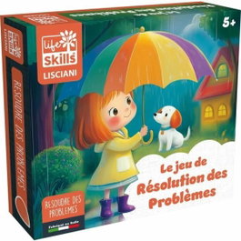 Lisciani Giochi Resolución de problemas - Juego de mesa Habilidades para la vida con tablero ilustrado