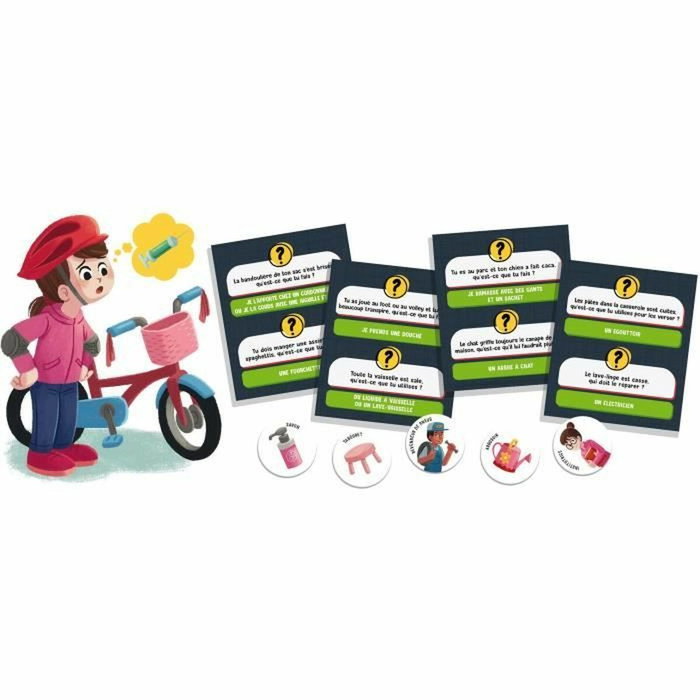 Lisciani Giochi Resolución de problemas - Juego de mesa Habilidades para la vida con tablero ilustrado