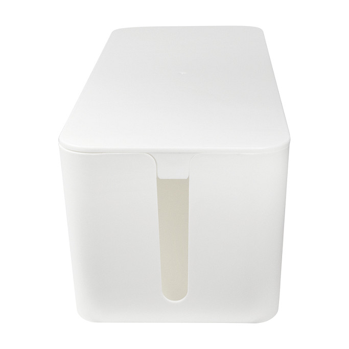LogiLink KAB0063 Caja de cables Plástico Blanco 407 x 157 x 133,5mm