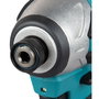 Makita DTD158RTJ Atornillador de Impacto Inalámbrico con 2 Baterías y Cargador Rápido