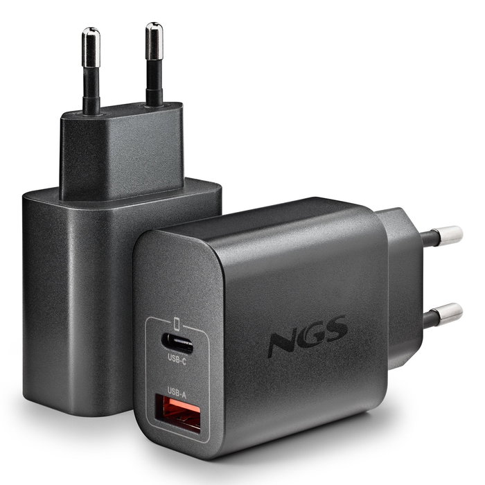 Cargador de pared gan ngs era 20w 1xusb tipo-c 1xusb 20w