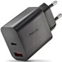 NGS Cargador de Pared GaN ERA20WBLACK 20W USB-C y USB-A Negro