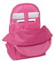 Safta Mochila Doble para Portátil 15,6"+USB Munich Básicos Fucsia 31x44x18 cm