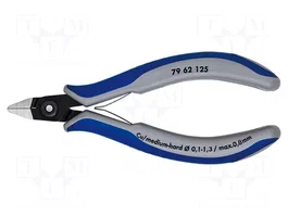 KNIPEX Alicates de corte lateral con punta aguda y pequeño chaflán