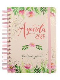 Finocam Agenda Espiral The Flower Journal E10-155x212 mm Tapa Dura Rosa 2026
