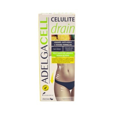 DIETMED Adelgacell Celulite Drain 600ml Bebida Drenante y Anticelulítica con Vid Roja y Guaraná DIETMED Adelgacell Celulite Drain 600ml Bebida Drenante y Anticelulítica con Vid Roja y Guaraná