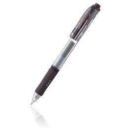 Pentel Hybrid Gel K 157 Bolígrafo de tinta gel 0.35 mm, Negro