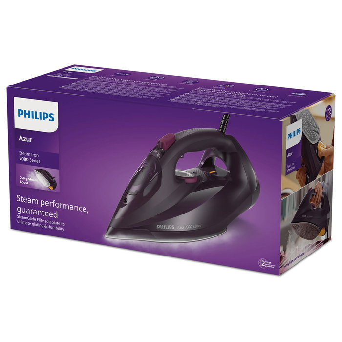 Philips DST7061/30 Azur 7000 Series SteamGlide Elite Violet