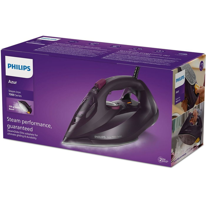 Philips DST7061/30 Azur 7000 Serie Plancha de Vapor Violeta Philips DST7061/30 Azur 7000 Serie Plancha de Vapor Violeta