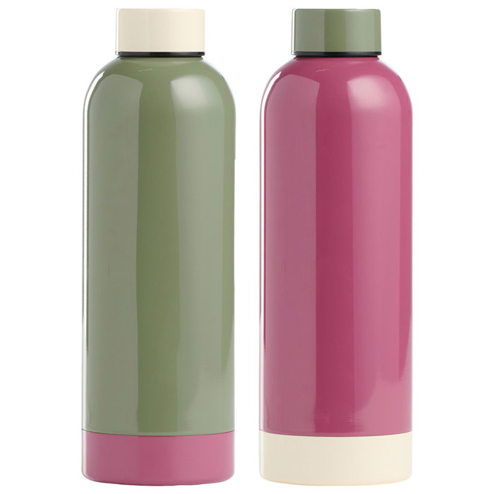 Day Termo Botella 500 Ml Acero Inoxidable, Plástico y Silicona Day Termo Botella 500 Ml Acero Inoxidable, Plástico y Silicona