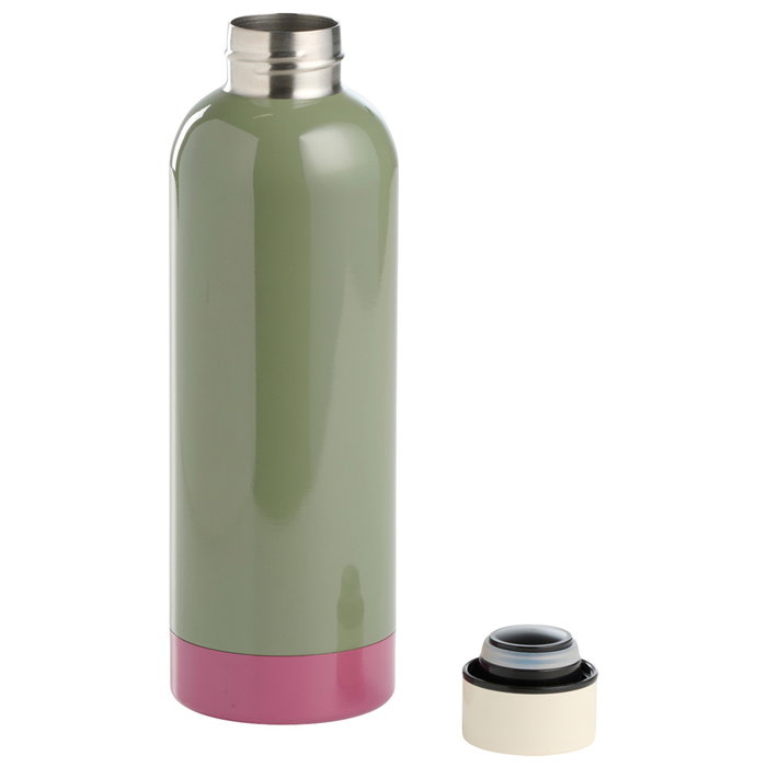 Day Termo Botella 500 Ml Acero Inoxidable, Plástico y Silicona Day Termo Botella 500 Ml Acero Inoxidable, Plástico y Silicona