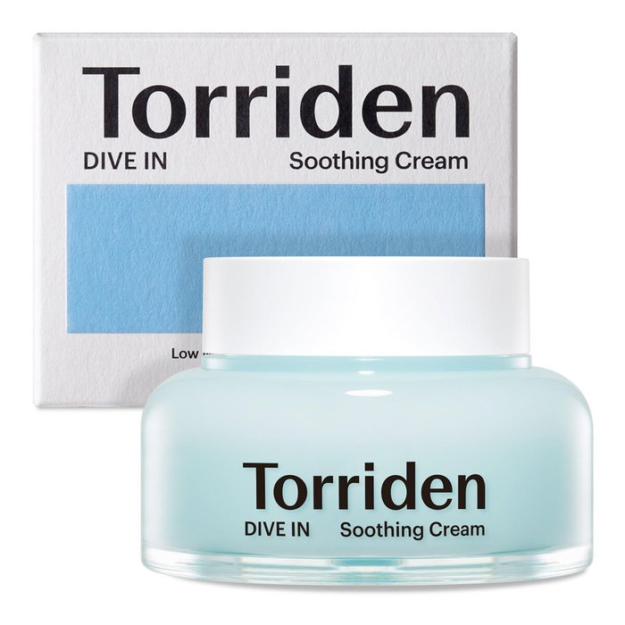 Torriden DIVE-IN crema calmante de ácido hialurónico de bajo peso molecular 100 ml