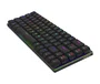 Aqirys Agena Black Teclado Mecánico 65% 68 Teclas Doble Modo Inalámbrico y Cableado Negro