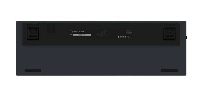 Aqirys Agena Black Teclado Mecánico 65% 68 Teclas Doble Modo Inalámbrico y Cableado Negro