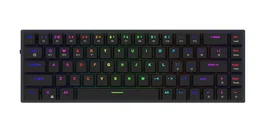 Aqirys Agena Black Teclado Mecánico 65% 68 Teclas Doble Modo Inalámbrico y Cableado Negro