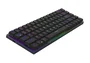 Aqirys Agena Black Teclado Mecánico 65% 68 Teclas Doble Modo Inalámbrico y Cableado Negro