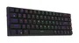 Aqirys Agena Black Teclado Mecánico 65% 68 Teclas Doble Modo Inalámbrico y Cableado Negro