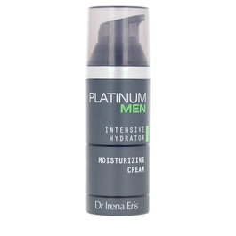 Eveline Cosmetics PLATINUM MEN Crema Hidratante Regeneradora Antiarrugas con Caviar y Retinol 50 ml