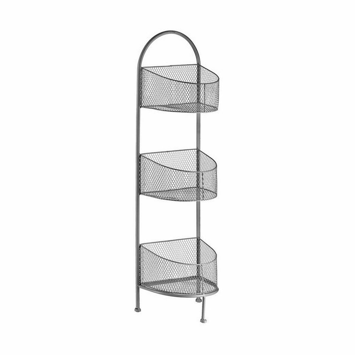 Estantería Gift Decor Plateado Plata Metal 21,2 x 97 x 28,5 cm (4 Unidades)