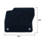 OCC Design Alfombrilla a Medida Ford Focus III (2011-2015) 5Pz