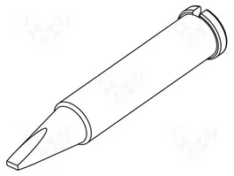 ERSA Punta de soldadura tipo destornillador 1,6mm
