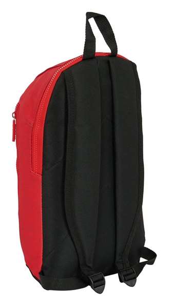 Mochila de Senderismo Sevilla Fútbol Club Negro Rojo 22 x 39 x 10 cm