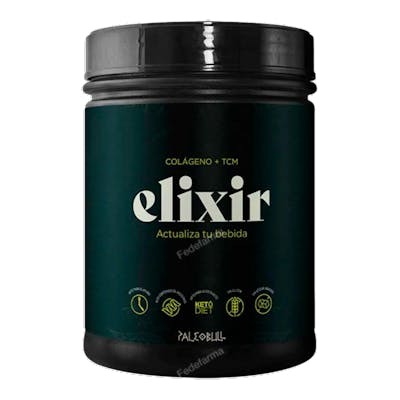 Paleobull Elixir Colágeno y Aceite TCM Vainilla 450 g