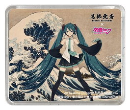 Presence CO., LTD. Katsushika Hokusai x Hatsune Miku Imán 3D Thirty-six Views of Mount Fuji The Great Wave off Kanagawa