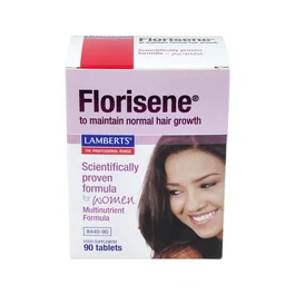 LAMBERTS Florisene 90 Comprimidos para el Cabello Vegano Biotina Selenio
