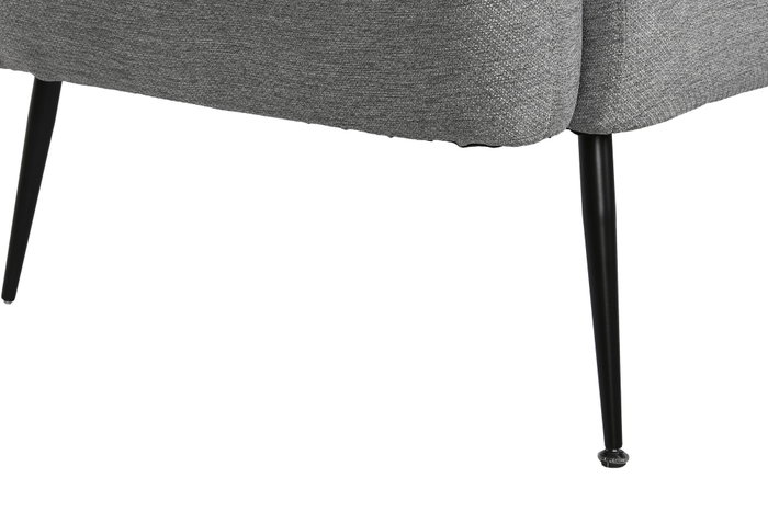 DKD Home Decor Sofá Scandi Gris Negro 129 x 75 x 73 cm DKD Home Decor Sofá Scandi Gris Negro 129 x 75 x 73 cm