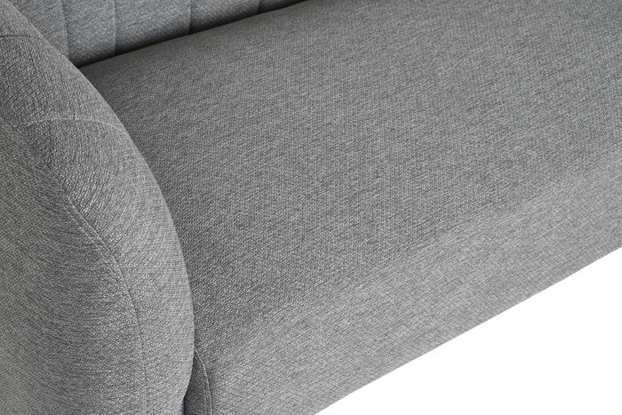 DKD Home Decor Sofá Scandi Gris Negro 129 x 75 x 73 cm DKD Home Decor Sofá Scandi Gris Negro 129 x 75 x 73 cm