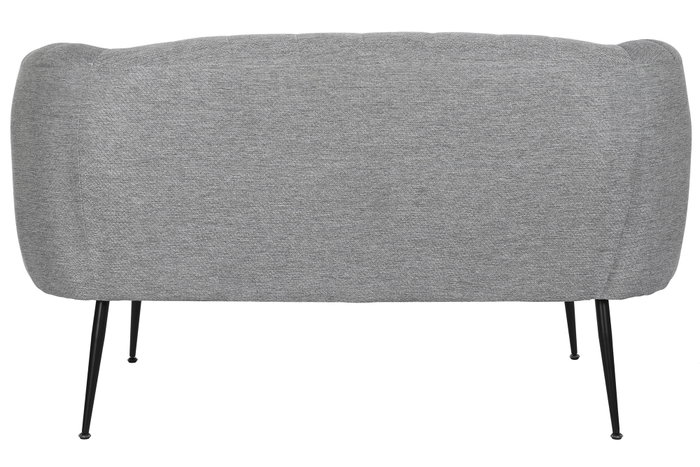DKD Home Decor Sofá Scandi Gris Negro 129 x 75 x 73 cm DKD Home Decor Sofá Scandi Gris Negro 129 x 75 x 73 cm