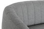 DKD Home Decor Sofá Scandi Gris Negro 129 x 75 x 73 cm