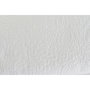 DKD Home Decor Colcha de Poliéster con Bordado Floral Blanco, 270x270x1 cm