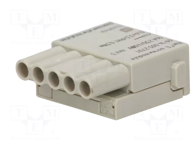 HARTING Han-Modular® Módulo Conector Hembra 5 Pines HARTING Han-Modular® Módulo Conector Hembra 5 Pines
