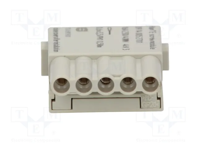 HARTING Han-Modular® Módulo Conector Hembra 5 Pines HARTING Han-Modular® Módulo Conector Hembra 5 Pines