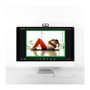 LogiLink Webcam 1080p FHD con doble micrófono y enfoque manual de 120°