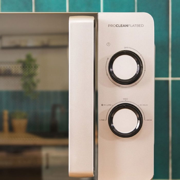 Microondas Cecotec Proclean 3060 Plateado Espejo 700 W 20 L