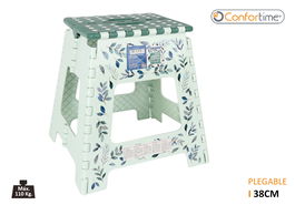 Confortime Taburete Plegable 38 cm Flores (6 Unidades)