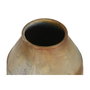 DKD Home Decor Ánfora de Metal Envejecido Beige con Pie