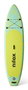 Nilox NXWTRSUP Tabla de Surf de Pala SUP Inflable 3350 mm, Capacidad 150 kg, Verde y Amarillo, Interruptor Basculante, Material PVC