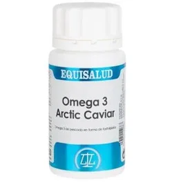 Equisalud Omega 3 Arctic Caviar - 50 Cápsulas - Alta Biodisponibilidad, EPA y DHA para Cerebro y Visión