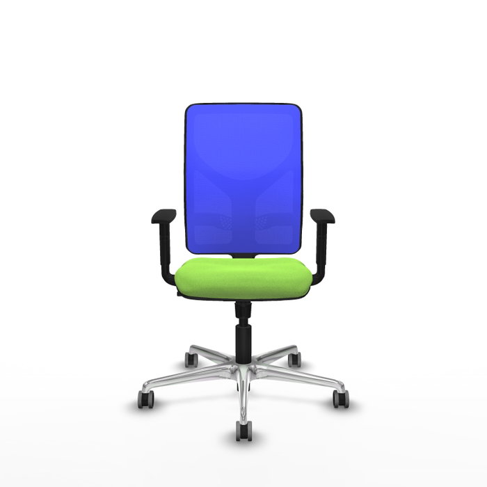 PIQUERAS Y CRESPO Silla de oficina Motilla con mecanismo Sincro, color Pistacho y Azul PIQUERAS Y CRESPO Silla de oficina Motilla con mecanismo Sincro, color Pistacho y Azul