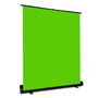 Phoenix - Panel Chroma Plegable para Streaming, Fondo Verde 185x150 cm con Mecanismo Neumático, Portátil y Antiarrugas, Ideal para Creadores de Contenido y Videollamadas