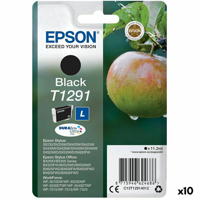 Epson Cartucho de Tinta T129140 Negro 11.2ml
