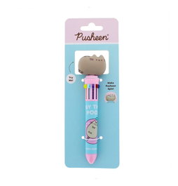 Thumbs Up Pusheen Bolígrafo Multicolor Spinny By The Pool Azul